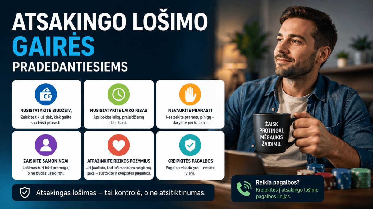 Atsakingo lošimo gairės pradedantiesiems 1 atsakingo losimo gaires pradedantiesiems