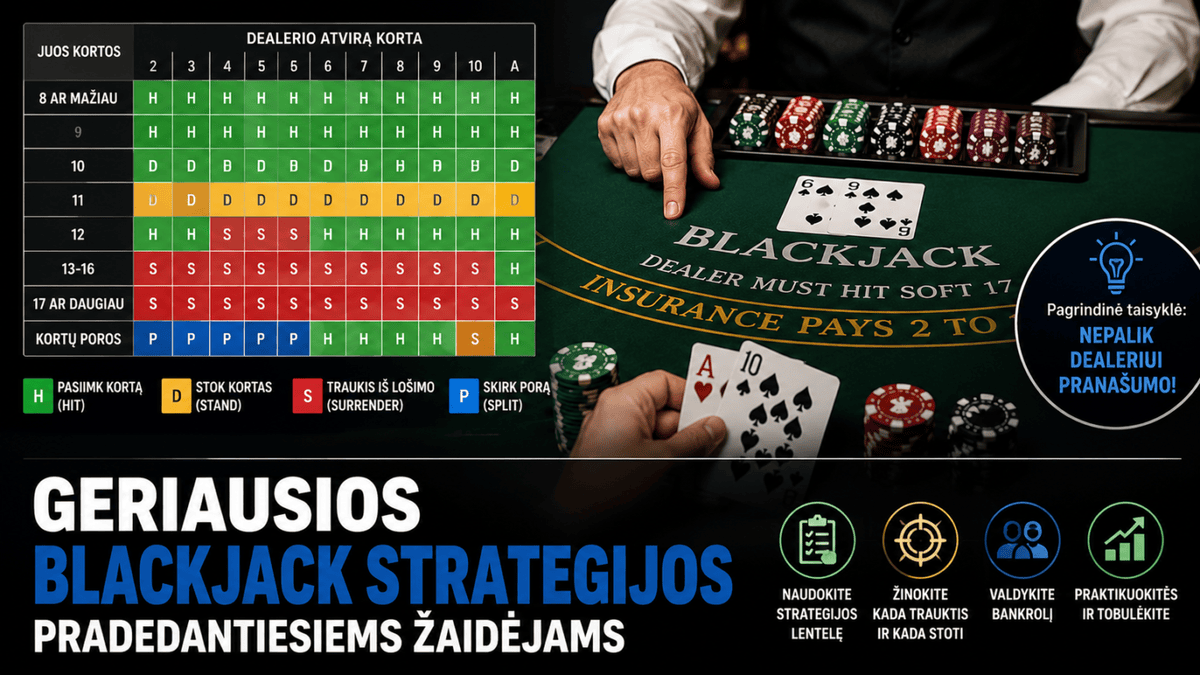 Geriausios Blackjack strategijos pradedantiesiems žaidėjams 1 geriausios blackjack strategijos pradedantiesiems zaidejams