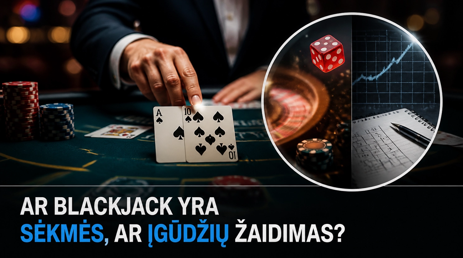 Ar Blackjack yra sėkmės, ar įgūdžių žaidimas? 1 ar blackjack yra sekmes ar igudziu zaidimas 1