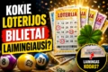 Matematikai atskleidė paslaptį: Kokie loterijos bilietai laimingiausi 5 Matematikai atskleidė paslaptį: Kokie loterijos bilietai laimingiausi