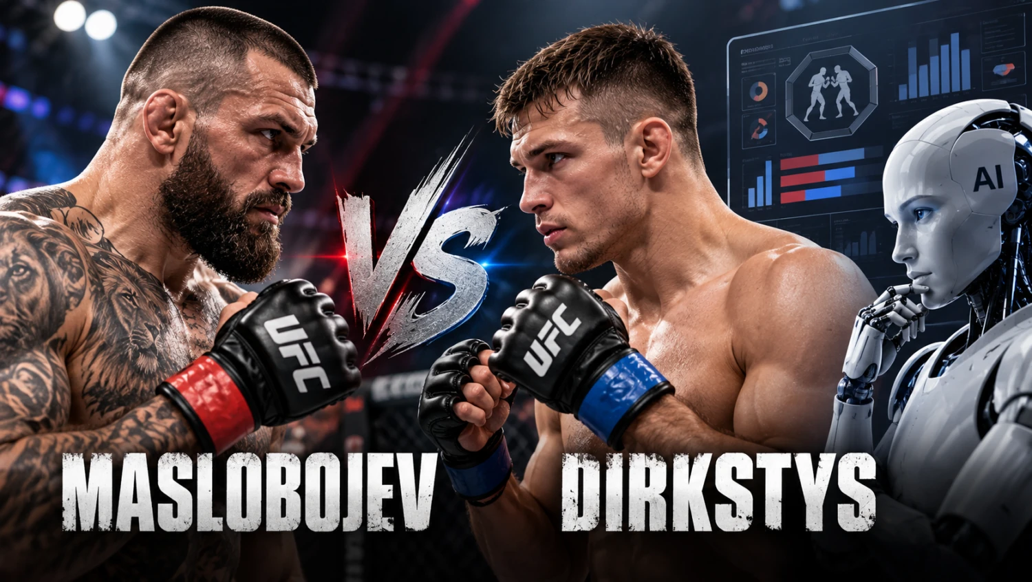 Maslobojev vs Dirkstys. AI MMA žurnalistas įvertina šansus laimėti 2 Maslobojev vs Dirkstys. AI MMA žurnalistas įvertina šansus laimėti