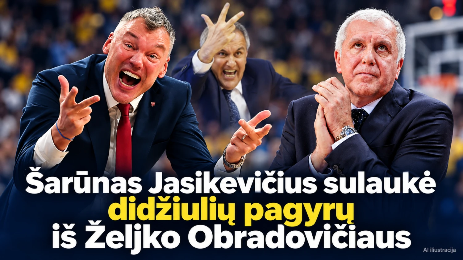 Šarūnas Jasikevičius sulaukė didžiulių pagyrų iš Željko Obradovičiaus: „Jis – nuostabus treneris“ 5 Šarūnas Jasikevičius sulaukė didžiulių pagyrų iš Željko Obradovičiaus: „Jis – nuostabus treneris“